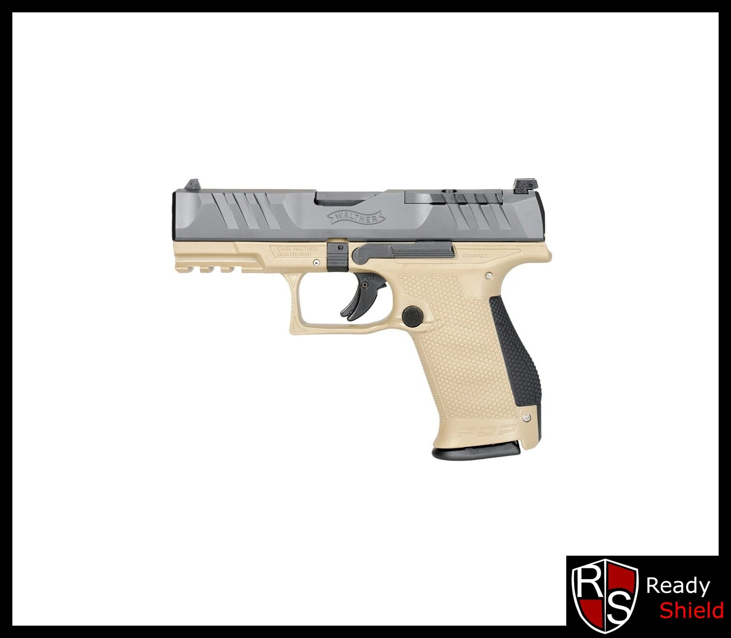PDP 9MM COMPACT 4 BLK/TAN OR ($5.00 Instant Coupon)-img-0